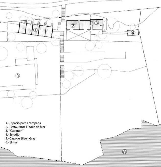 Le Corbusier, Le Cabanon, Roquebrune-sur-Martin, France, 1951