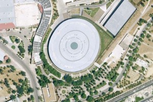 An+aerial+view+of+Madrid+Arena
